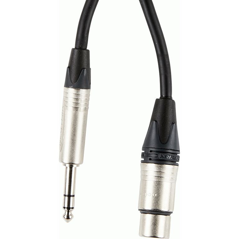 Armour NXLP10 Microphone Cable 10 Foot withNeutrik Connector XLR to Jack