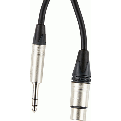 Armour NXLP10 Microphone Cable 10 Foot withNeutrik Connector XLR to Jack