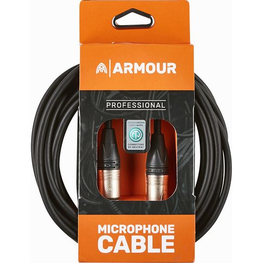 Armour NXXP20 Microphone Cable 20 Foot with Neutrik Connector XLR to XLR