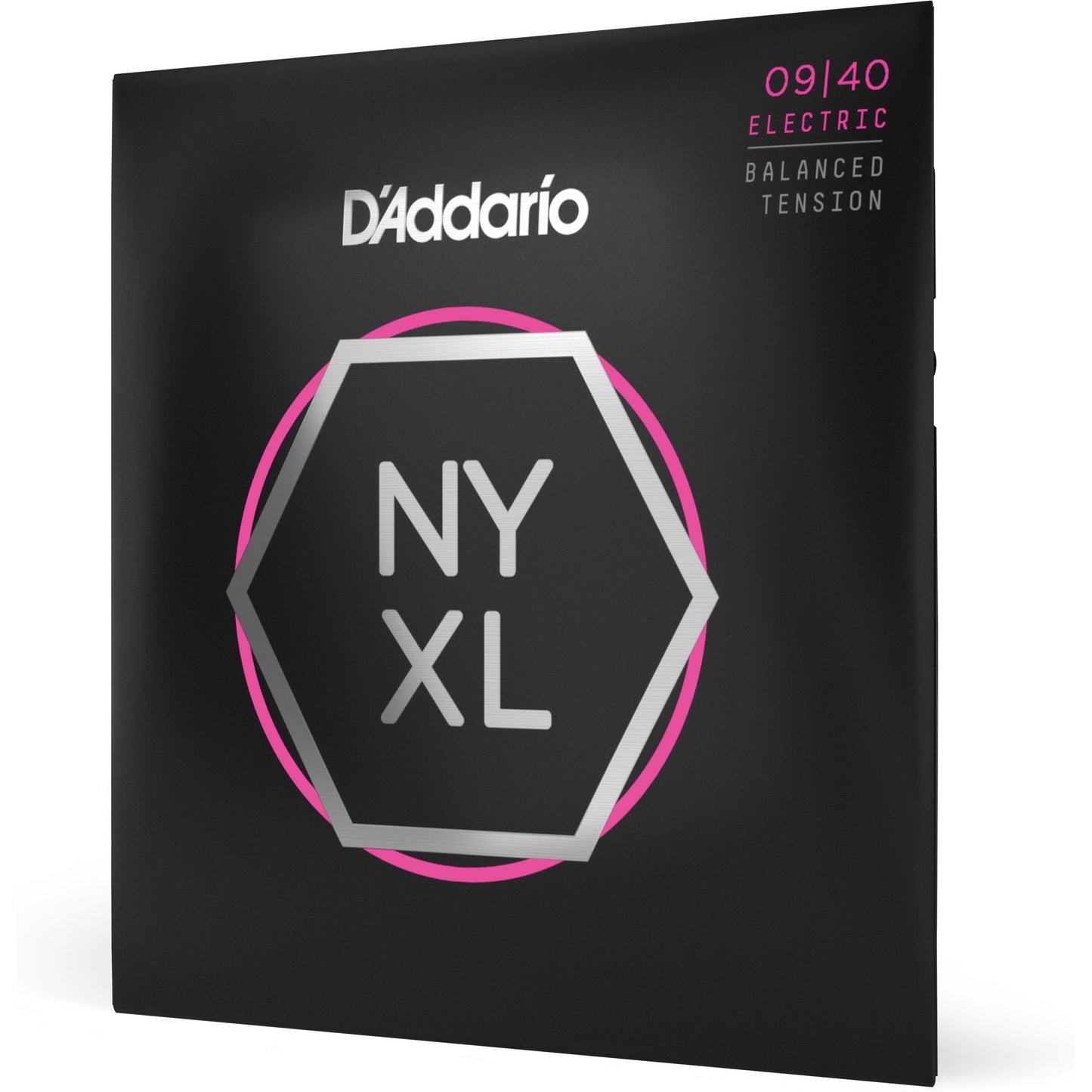 D'Addario NYXL0940BT Nickel Wound Electric Guitar Strings, Balanced Tension Super Light, 09-40