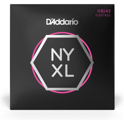 D'Addario NYXL0942 Nickel Wound Electric Guitar Strings, Super Light, 9-42