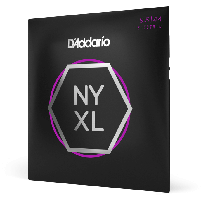D'Addario NYXL Nickel Wound Electric Guitar Strings – Super Light Plus – 9.5-44