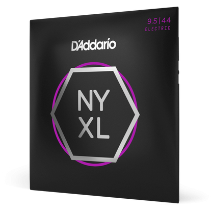 D'Addario NYXL Nickel Wound Electric Guitar Strings – Super Light Plus – 9.5-44