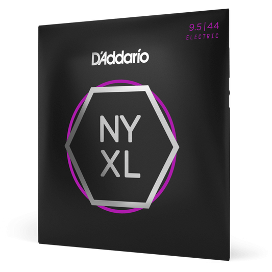 D'Addario NYXL Nickel Wound Electric Guitar Strings – Super Light Plus – 9.5-44