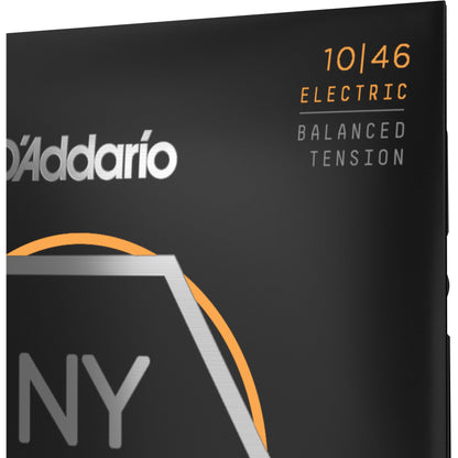 D'Addario NYXL1046BT Nickel Wound Electric Guitar Strings, Balanced Tension, 10-46