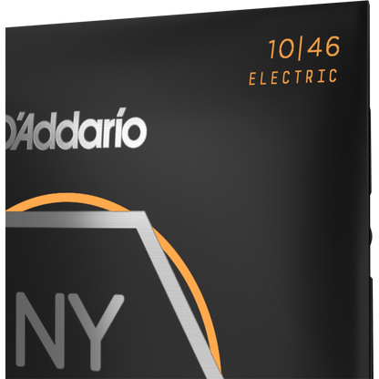 D'Addario NYXL Nickel Wound Electric Guitar Strings – Regular Light – 10-46