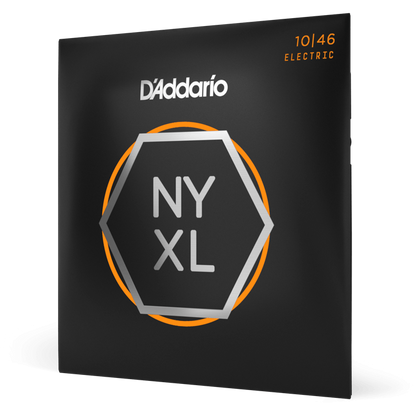 D'Addario NYXL Nickel Wound Electric Guitar Strings – Regular Light – 10-46
