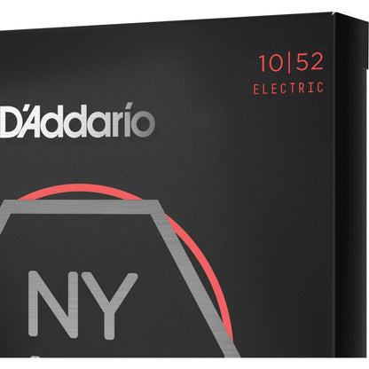 D'Addario NYXL1052-3P Nickel Wound Electric Guitar Strings, Light Top / Heavy Bottom, 10-52, 3 Sets