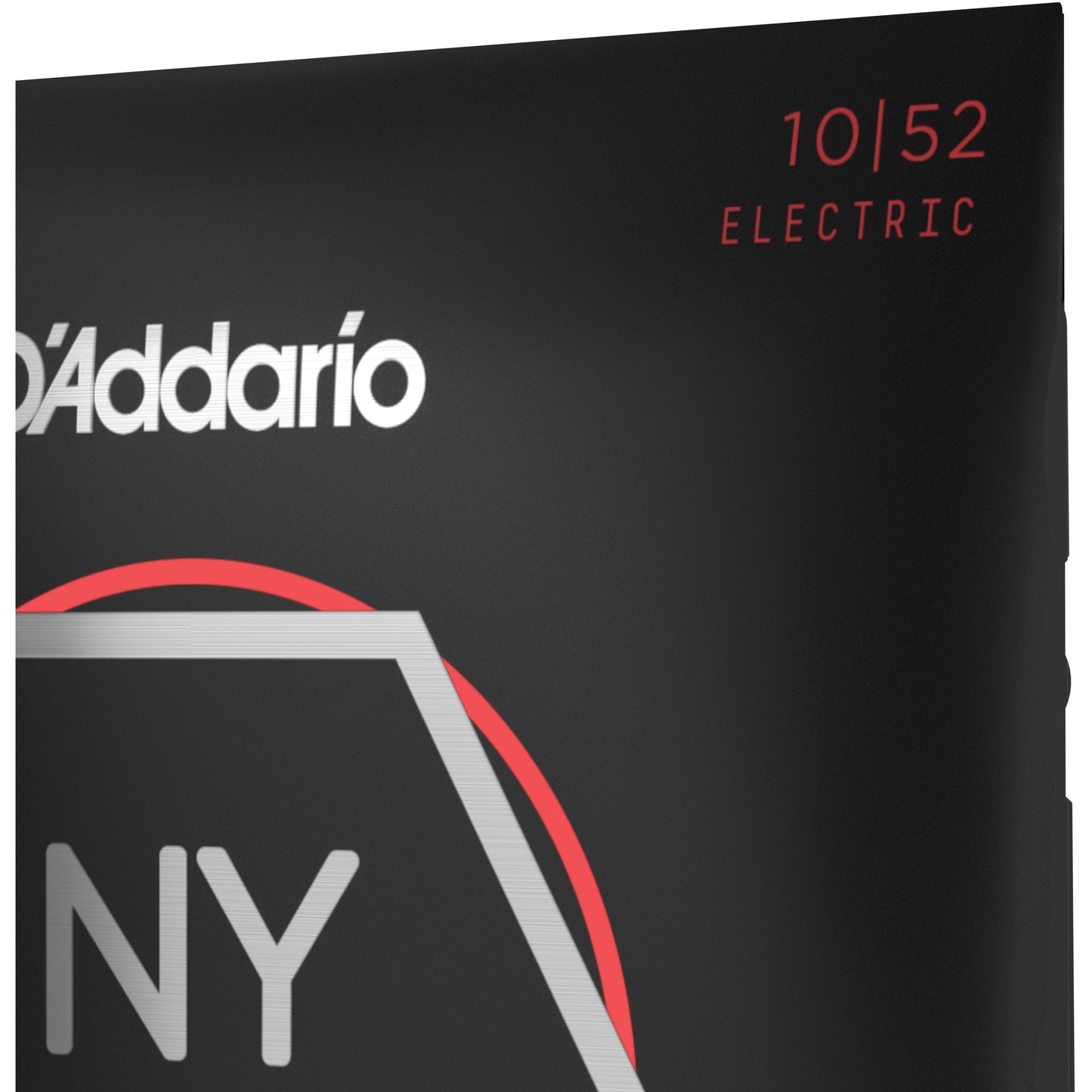 D'Addario NYXL1052 Nickel Wound Electric Guitar Strings, Light Top / Heavy Bottom, 10-52