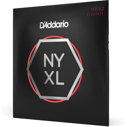 D'Addario NYXL1052 Nickel Wound Electric Guitar Strings, Light Top / Heavy Bottom, 10-52