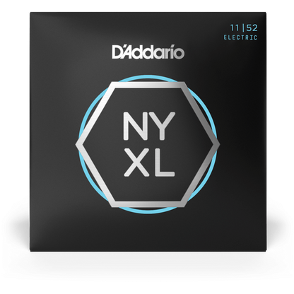 D'Addario NYXL Nickel Wound Electric Guitar Strings – Medium Top/Heavy Bottom – 11-52