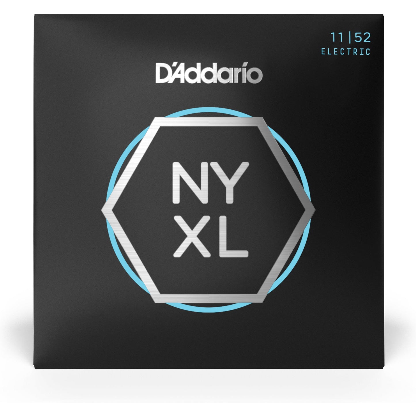 D'Addario NYXL1152 Nickel Wound Electric Guitar Strings, Medium Top / Heavy Bottom, 11-52