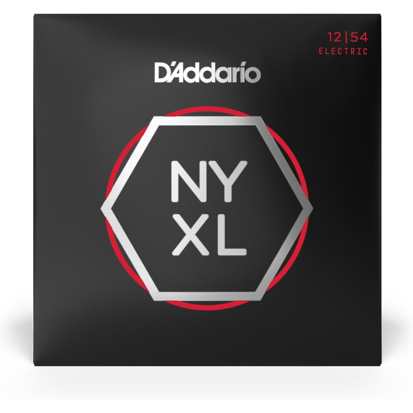 D'Addario NYXL1254 Nickel Wound Electric Guitar Strings, Heavy, 12-54