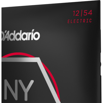 D'Addario NYXL Nickel Wound Electric Guitar Strings – Heavy – 12-54