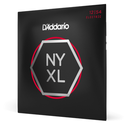 D'Addario NYXL Nickel Wound Electric Guitar Strings – Heavy – 12-54