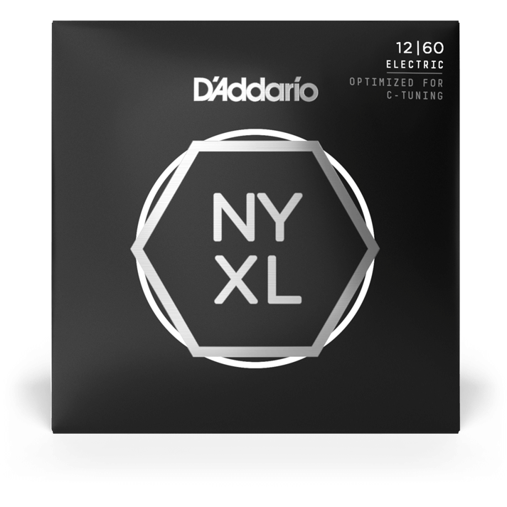 D'Addario NYXL Nickel Wound Electric Guitar Strings – Extra Heavy – 12-60