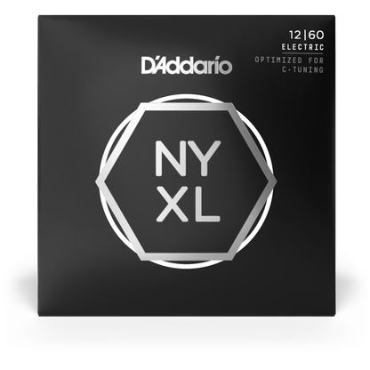 D'Addario NYXL Nickel Wound Electric Guitar Strings – Extra Heavy – 12-60