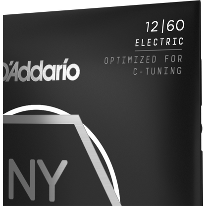 D'Addario NYXL Nickel Wound Electric Guitar Strings – Extra Heavy – 12-60
