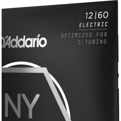 D'Addario NYXL1260 Nickel Wound Electric Guitar Strings, Extra Heavy, 12-60