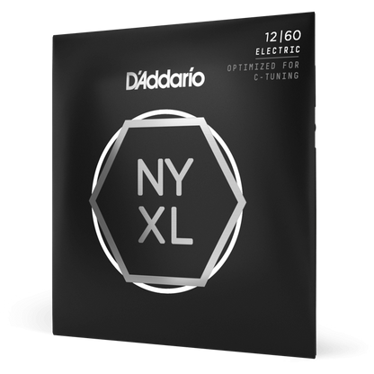 D'Addario NYXL Nickel Wound Electric Guitar Strings – Extra Heavy – 12-60