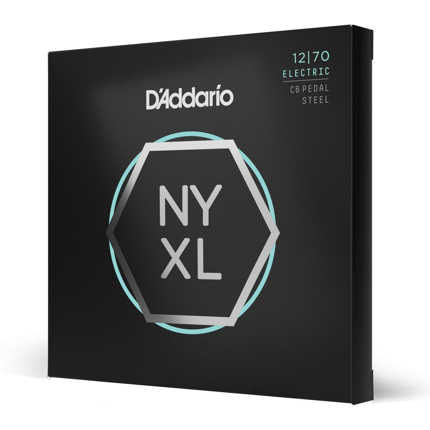 D'Addario NYXL1270PS Nickel Wound C6 Pedal Steel Guitar Strings, Regular, 12-70