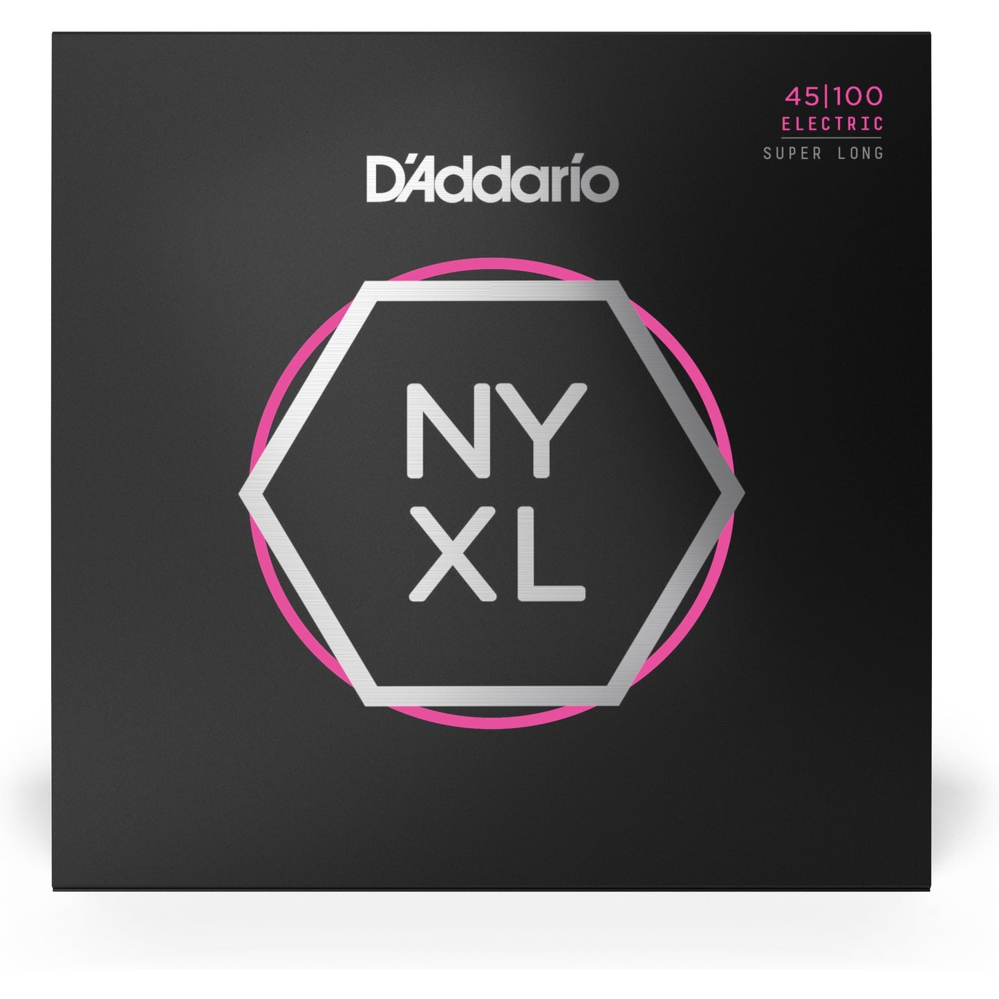 D'Addario NYXL45100SL Nickel Wound Bass Guitar Strings, Regular Light, 45-100, Super Long Scale