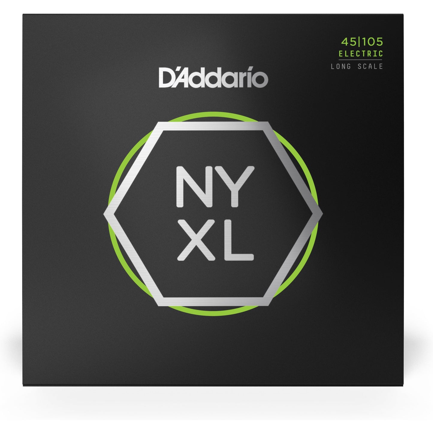 D'Addario NYXL45105 Nickel Wound Bass Guitar Strings, Light Top / Med Bottom, 45-105, Long Scale