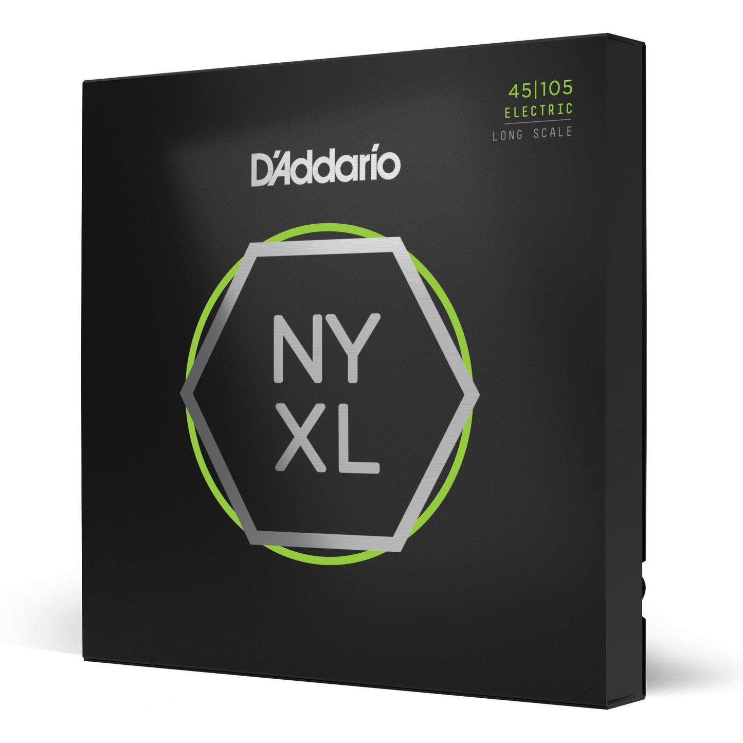 D'Addario NYXL45105 Nickel Wound Bass Guitar Strings, Light Top / Med Bottom, 45-105, Long Scale