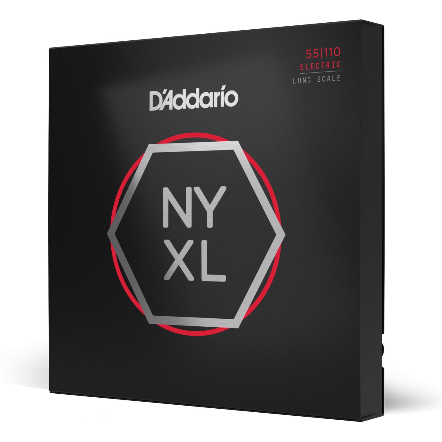 D'Addario NYXL55110 Nickel Wound Bass Guitar Strings, Heavy 55-110, Long Scale