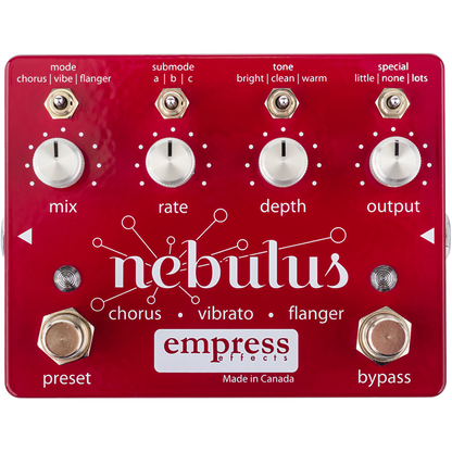 Empress Effects Nebulus - Modulation Multi Effects Pedal