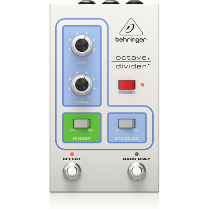 Behringer OCTAVE DIVIDER Analog Octave Divider and Ringer Effects Pedal