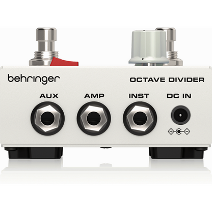 Behringer OCTAVE DIVIDER Classic Analog Octave Divider and Ringer Effects Pedal