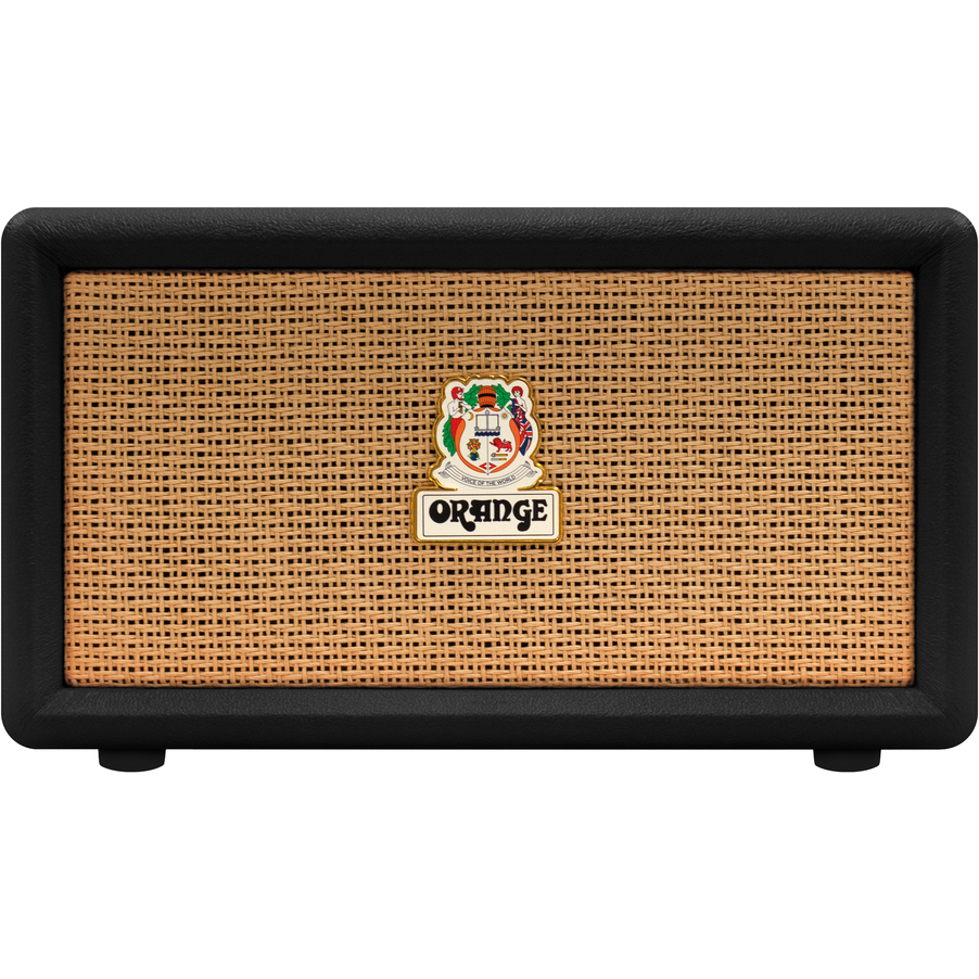 Orange Box Portable Bluetooth Speaker w/ Free Carry Case – Black
