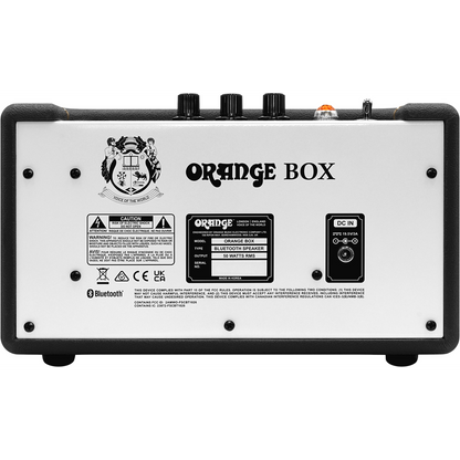 Orange Box Portable Bluetooth Speaker w/ Free Carry Case – Black