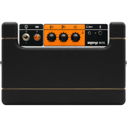 Orange Box Portable Bluetooth Speaker w/ Free Carry Case – Black