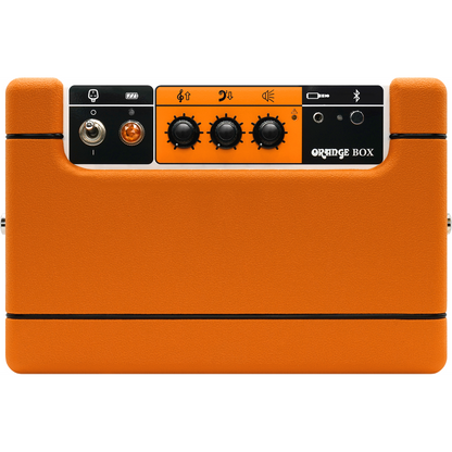 Orange Box Portable Bluetooth Speaker w/ Free Carry Case – Orange
