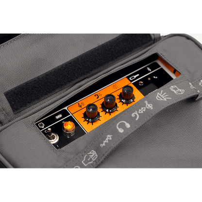 Orange Box Portable Bluetooth Speaker w/ Free Carry Case – Orange