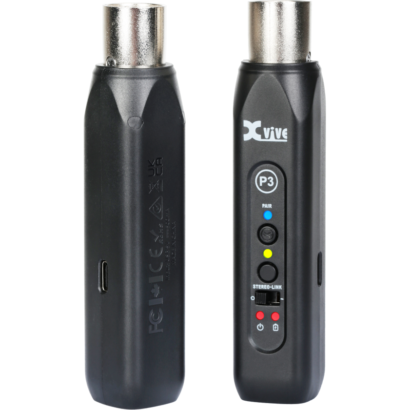 XVIVE P3D Dual Bluetooth XLR Audio Receiver