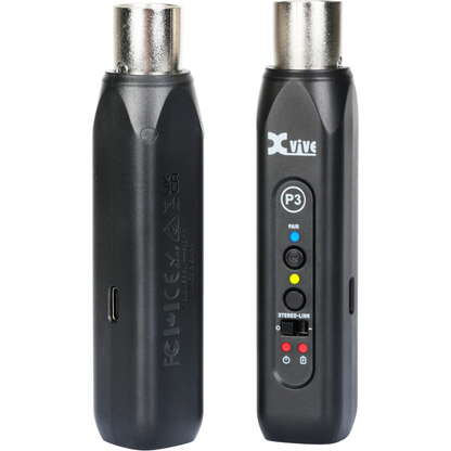 XVIVE P3D Dual Bluetooth XLR Audio Receiver