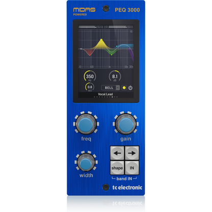 TC Electronic PEQ3000-DT Parametric EQ Interface