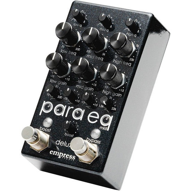 Empress Effects ParaEQ MKII Deluxe - Parametric Equalizer Pedal - Limited Edition Black