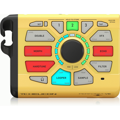 TC Helicon Perform-VE Yellow Vocal Processor