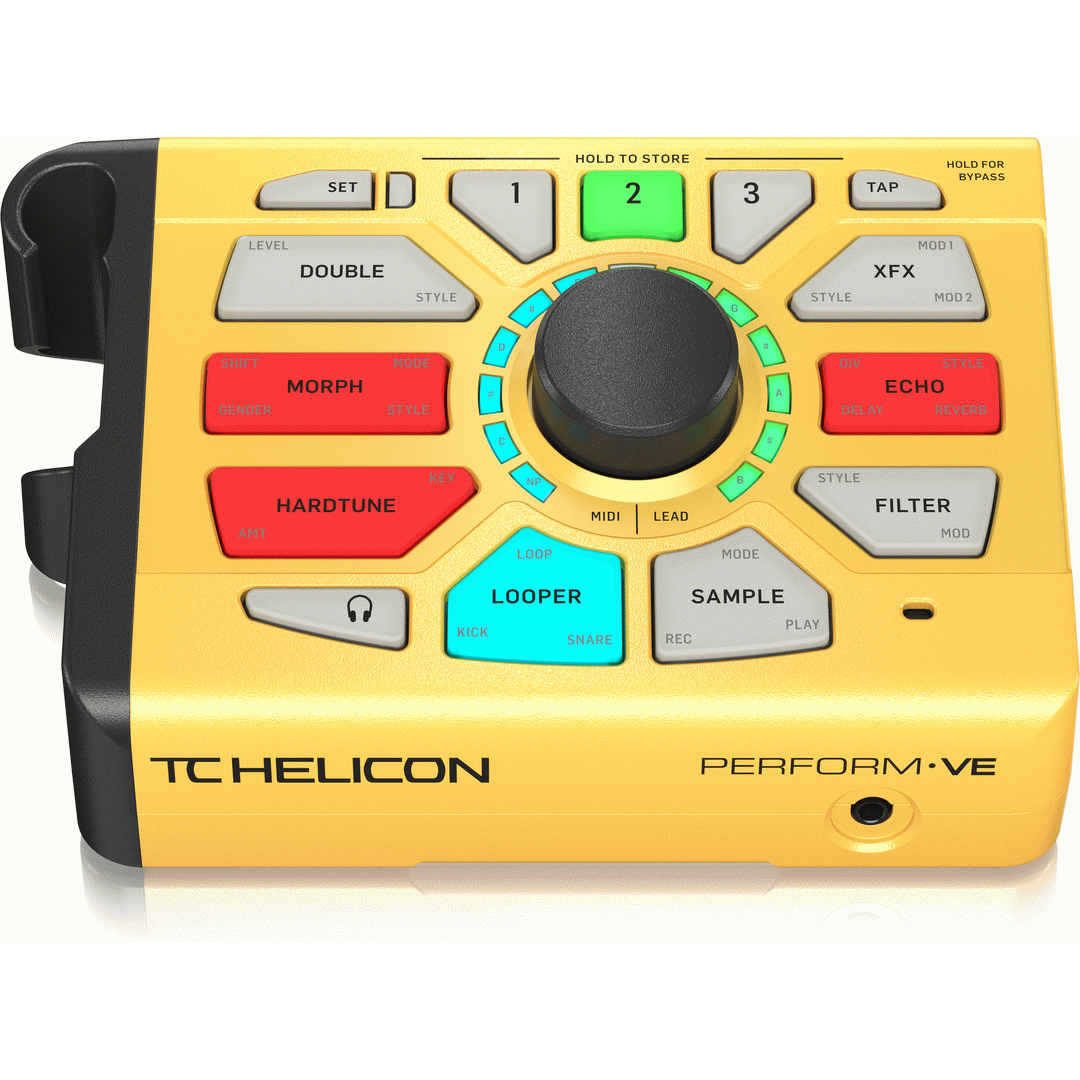 TC Helicon Perform-VE Yellow Vocal Processor