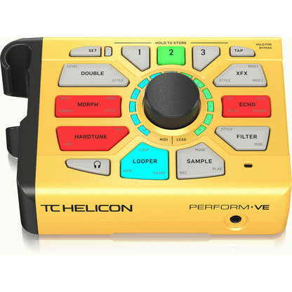 TC Helicon Perform-VE Yellow Vocal Processor