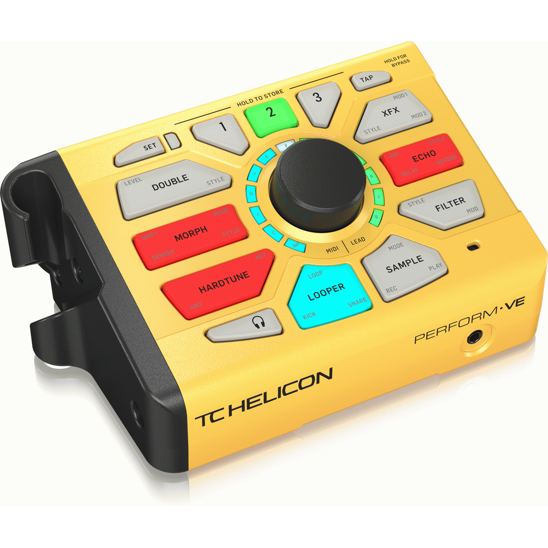 TC Helicon Perform-VE Yellow Vocal Processor