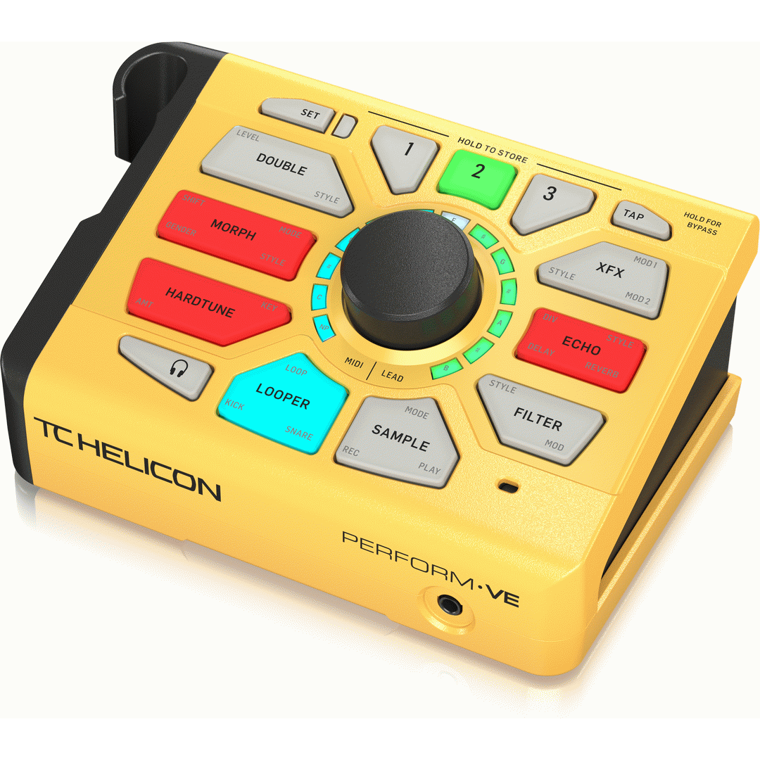 TC Helicon Perform-VE Yellow Vocal Processor