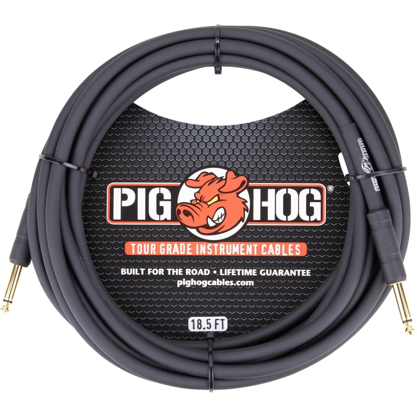 Pig Hog 1/4" to 1/4" Instrument Cable -18.5 Foot