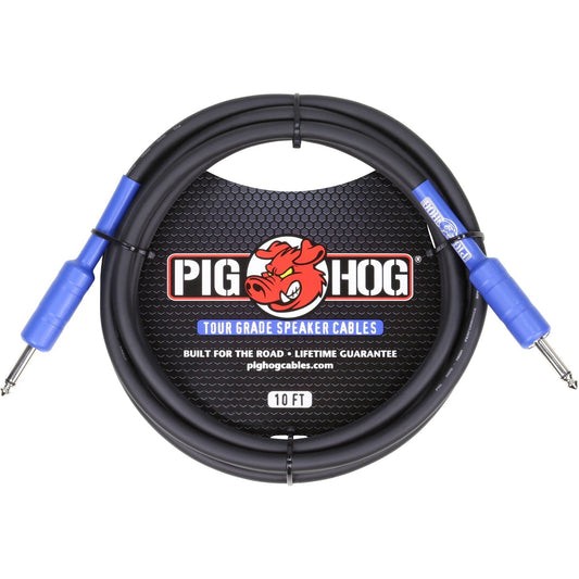 Pig Hog Speaker Cable, 10 Foot (14 Gauge Wire)