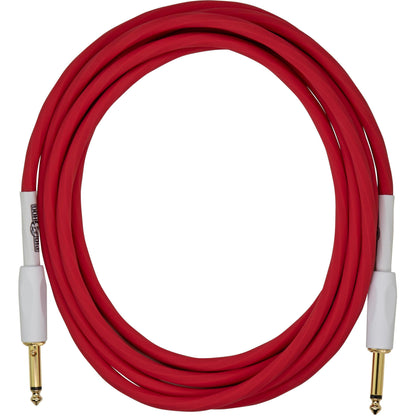 Pig Hog Hex Series Silent Cable - 10 Foot - Candy Apple Red
