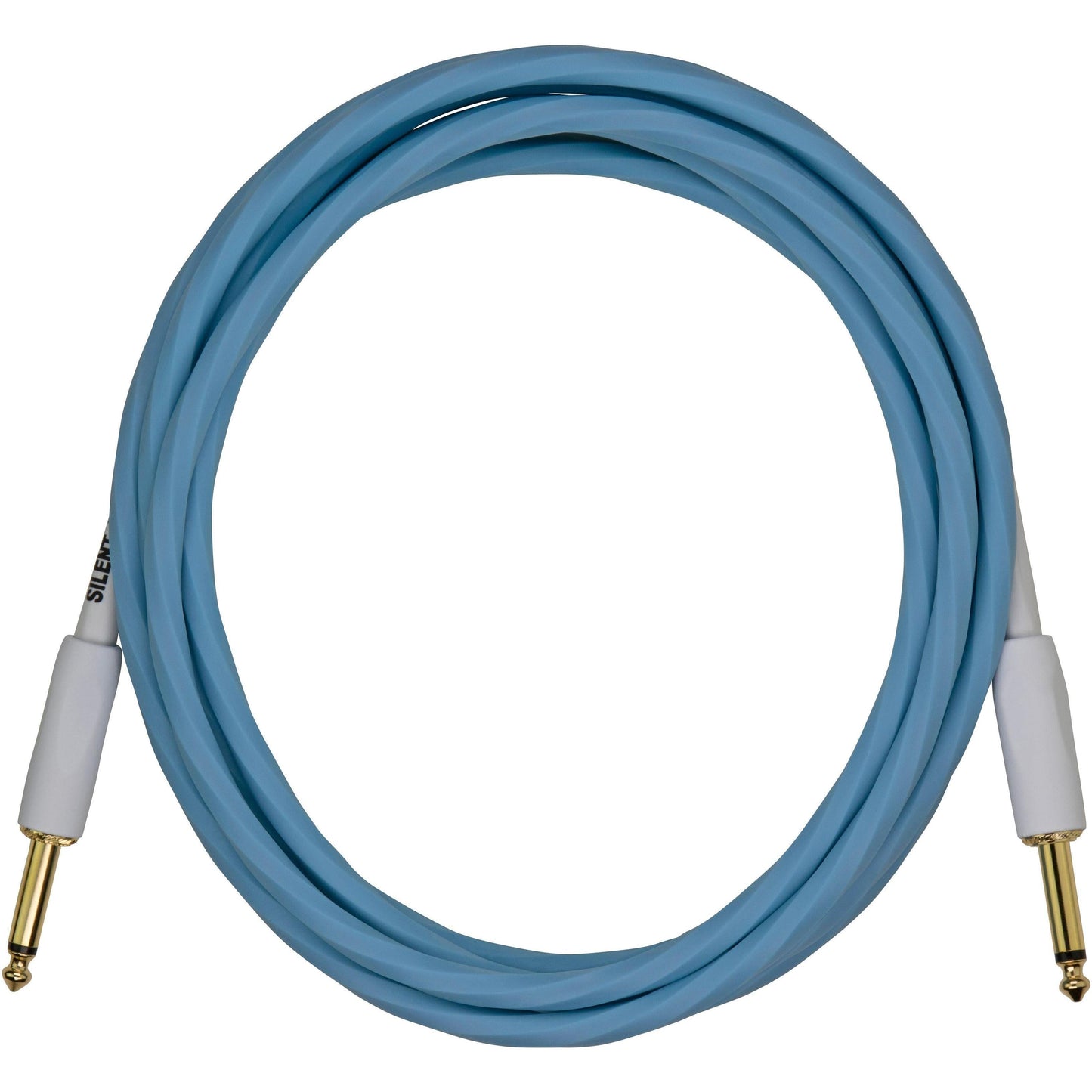 Pig Hog Hex Series Silent Cable - 10 Foot - Daphne Blue